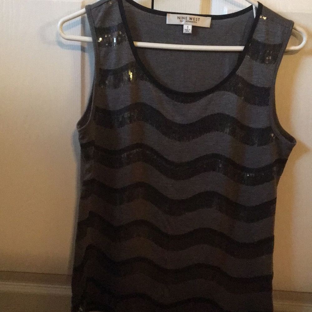 Nine West sequin shirt